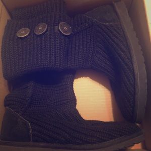 Ugg Classic Cardy - Black - Size 8